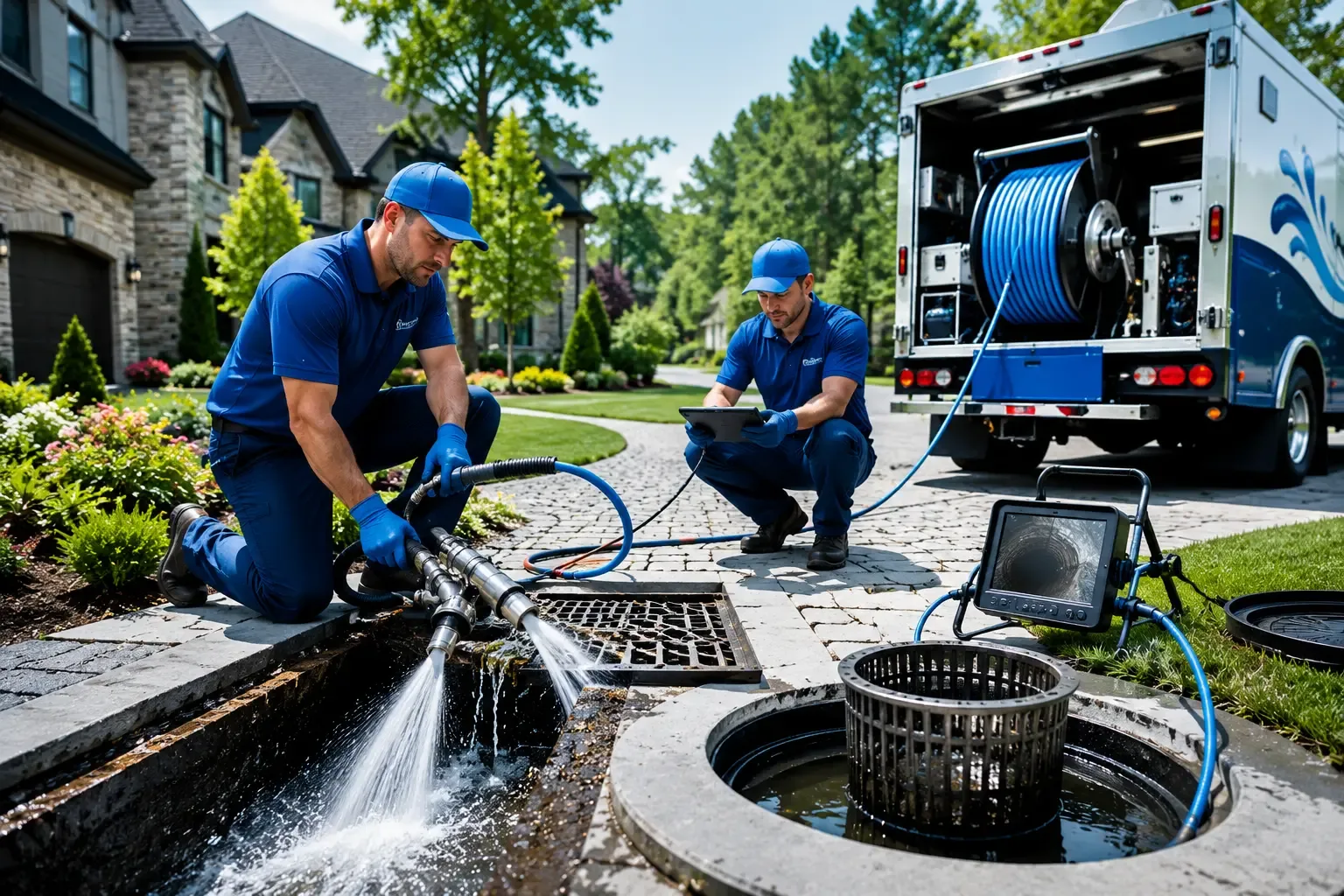 Local outdoor drain cleaning professionals in Pharr, TX